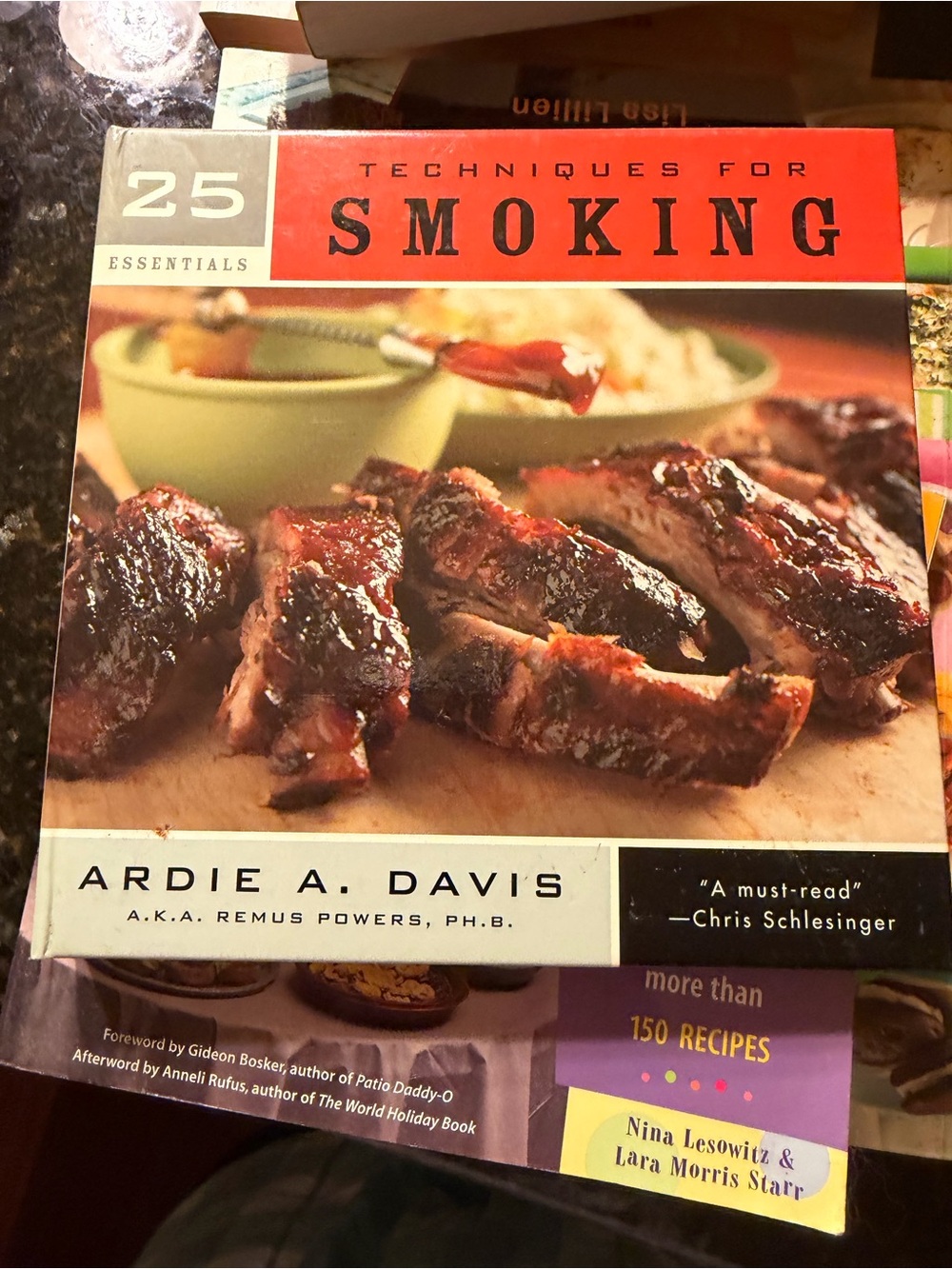 Techniques for Smoking Cookbook - Red Cover